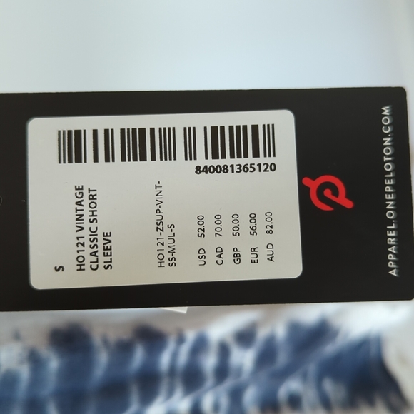 Peloton T-Shirt: Vintage Classic Short Sleeve - Picture 5 of 8